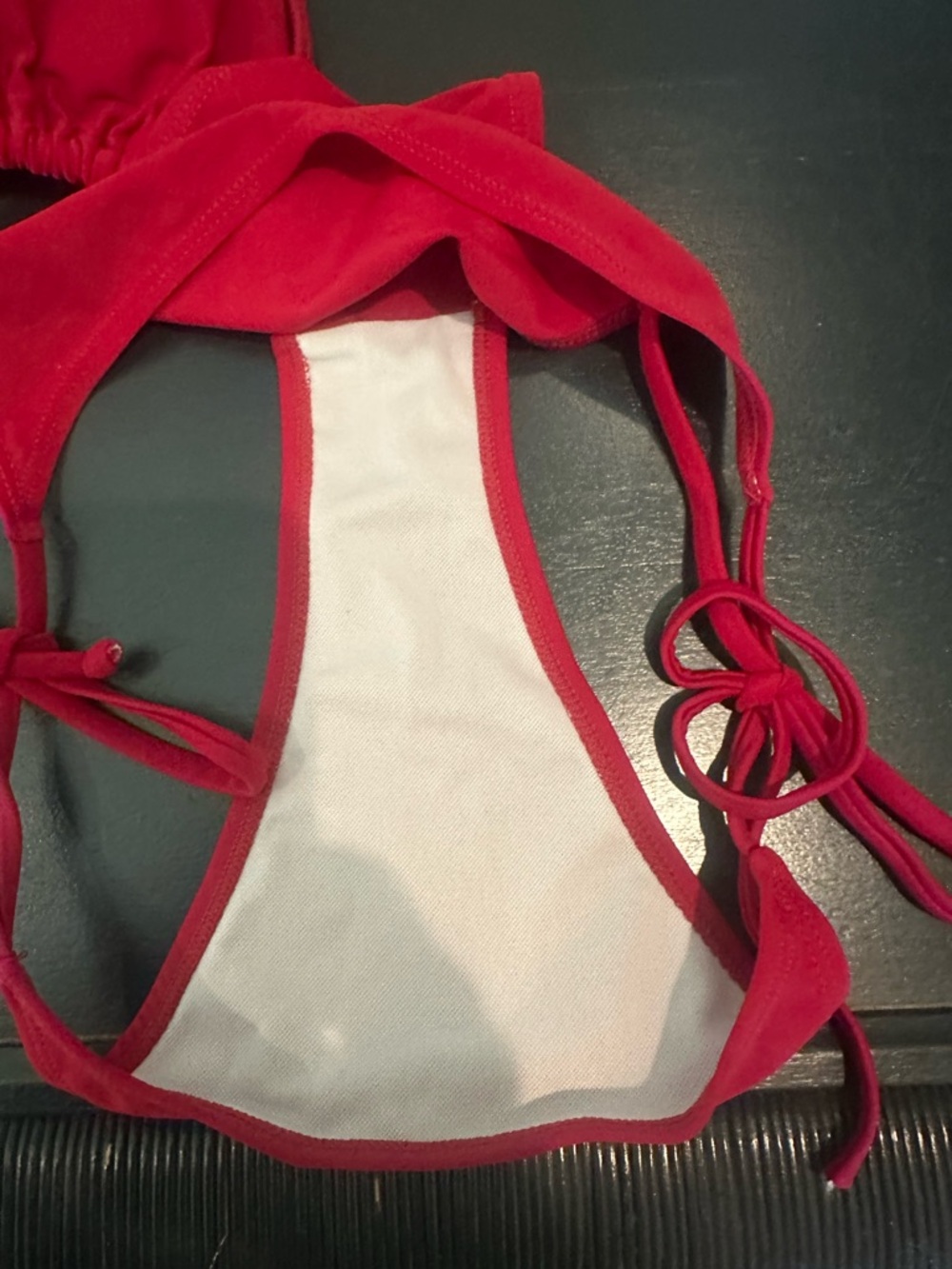 Classic Red String Bikini Set - Picture 5 of 5
